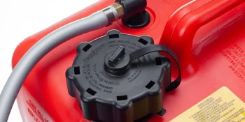 Quicksilver 8M0045692 Portable Marine Boat Fuel Tank w/ Fuel Demand Valve, 3.2 Gallon Capacity