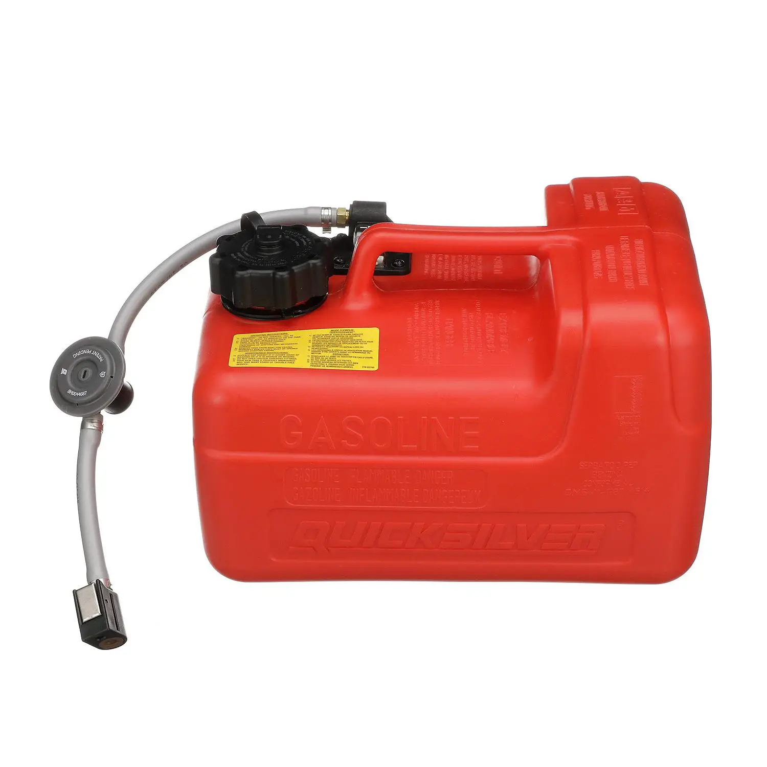 Quicksilver 8M0047598 Portable Marine Boat Fuel Tank w/ Fuel Demand Valve, 3.2 Gallon Capacity - Image 5