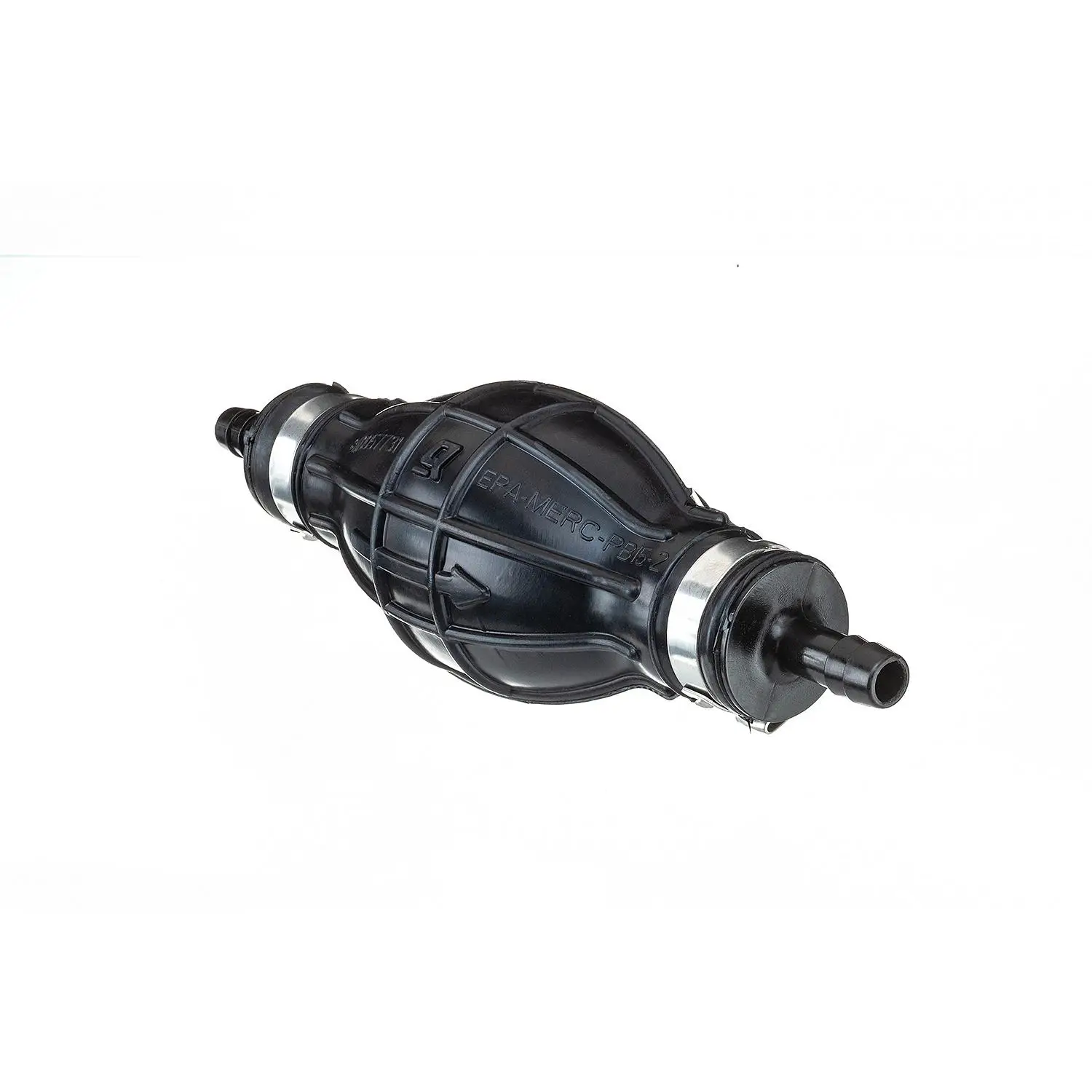 Quicksilver 8M0052975 Primer Bulb w/ 2 Hose Clamps for 1/4" (6.35mm) Fuel Lines - Image 3