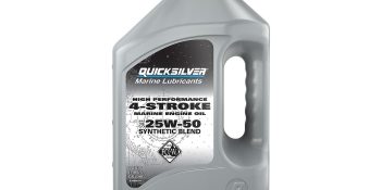 Quicksilver 25W-50 High Performance Synthetic Marine Engine Oil, 1 Gallon