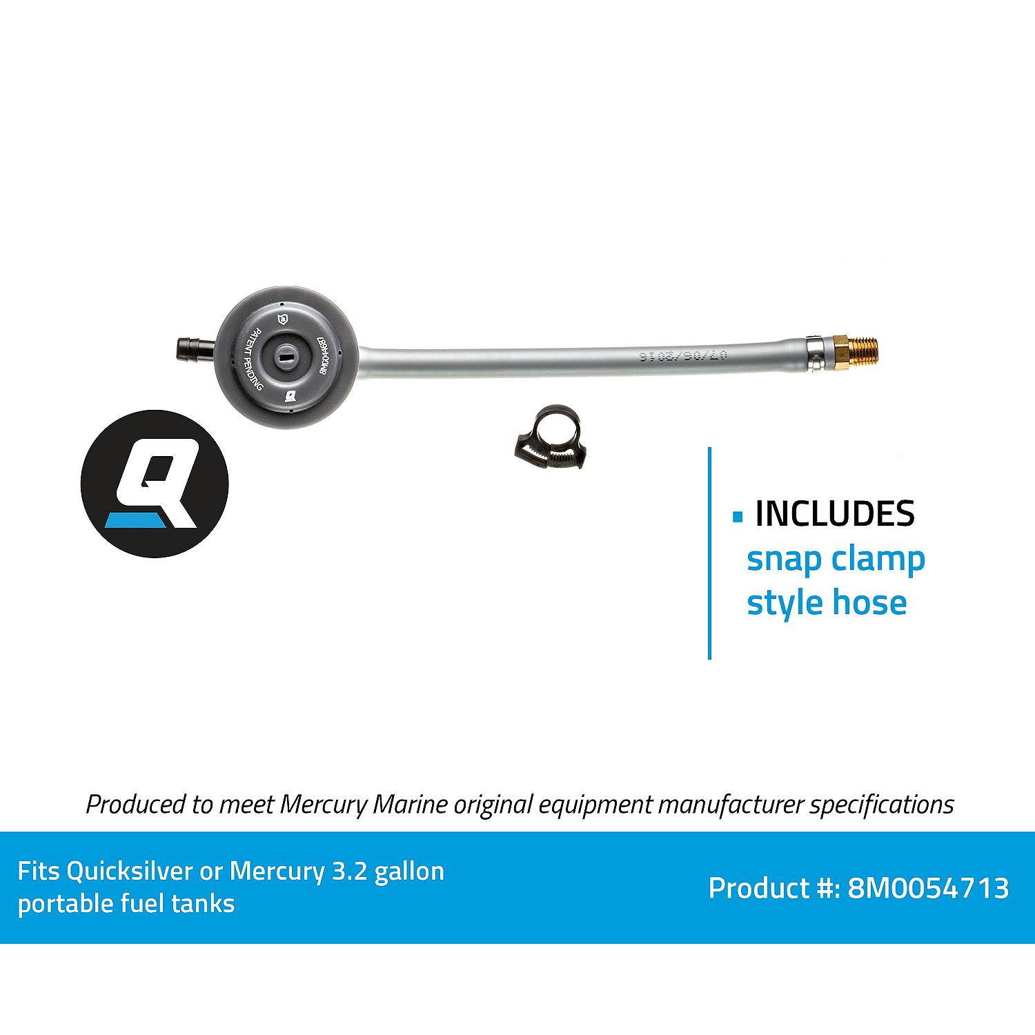 Quicksilver 8M0054713 Fuel Tank Connection w/ Fuel Demand Valve - Image 4