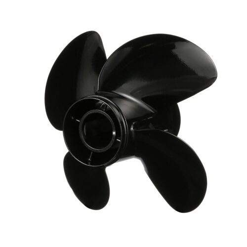 Quicksilver Nemesis 4-Blade Aluminum Propeller, 14″ Diameter x 17″ Pitch, Right Hand Rotation