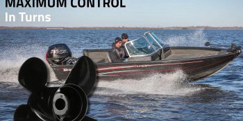 Quicksilver Nemesis 4-Blade Aluminum Propeller, 13.0″ Diameter x 17″ Pitch, Right Hand Rotation