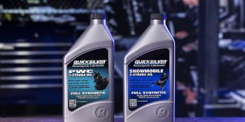 Quicksilver 8M0058910 Full Synthetic 2-Stroke Snowmobile Oil, 1 Qt.