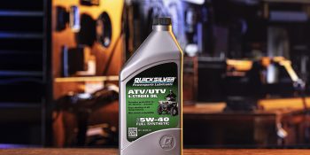 Quicksilver 8M0058914 5W-40 Full Synthetic 4-Stroke ATV Engine Oil, 1 Quart