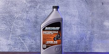 Quicksilver 20W-50 Full Synthetic Motorcycle Oil, 1 Quart