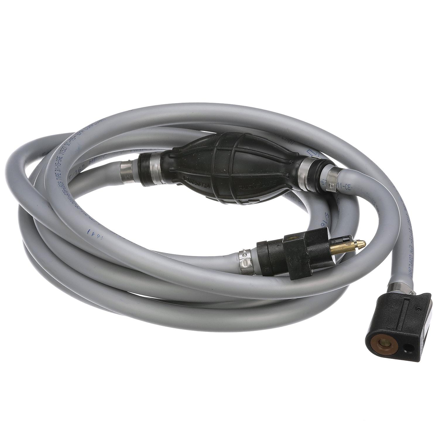 Quicksilver 8M0061089 Fuel Line Assembly, 9 Ft., w/ Primer Bulb & Connections - Image 5
