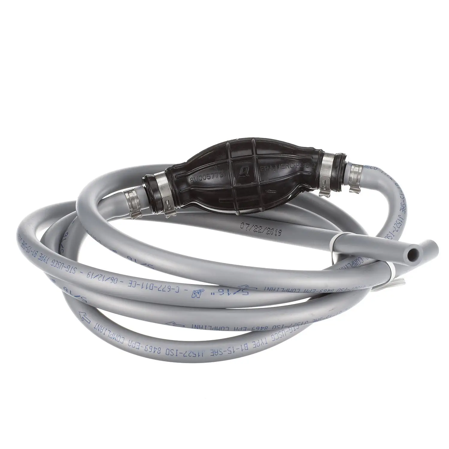 Quicksilver 8M0061811 Fuel Line Assembly, 8 Ft. Long With Primer Bulb - Image 2