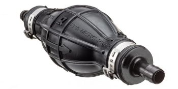 Quicksilver 8M0061875 Primer Bulb w/ 2 Hose Clamps for 5/16 In. (8mm) Fuel Lines