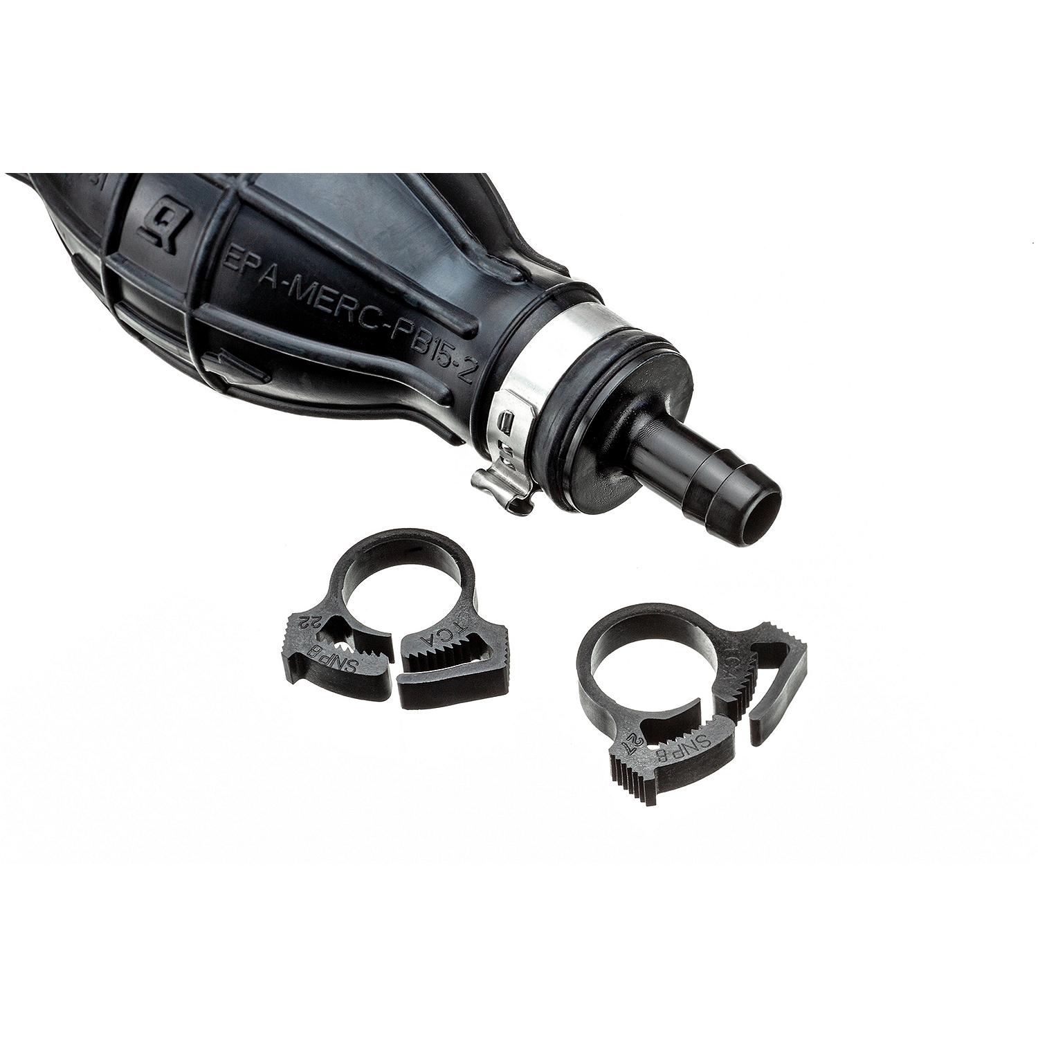 Quicksilver 8M0061875 Primer Bulb w/ 2 Hose Clamps for 5/16 In. (8mm) Fuel Lines - Image 4