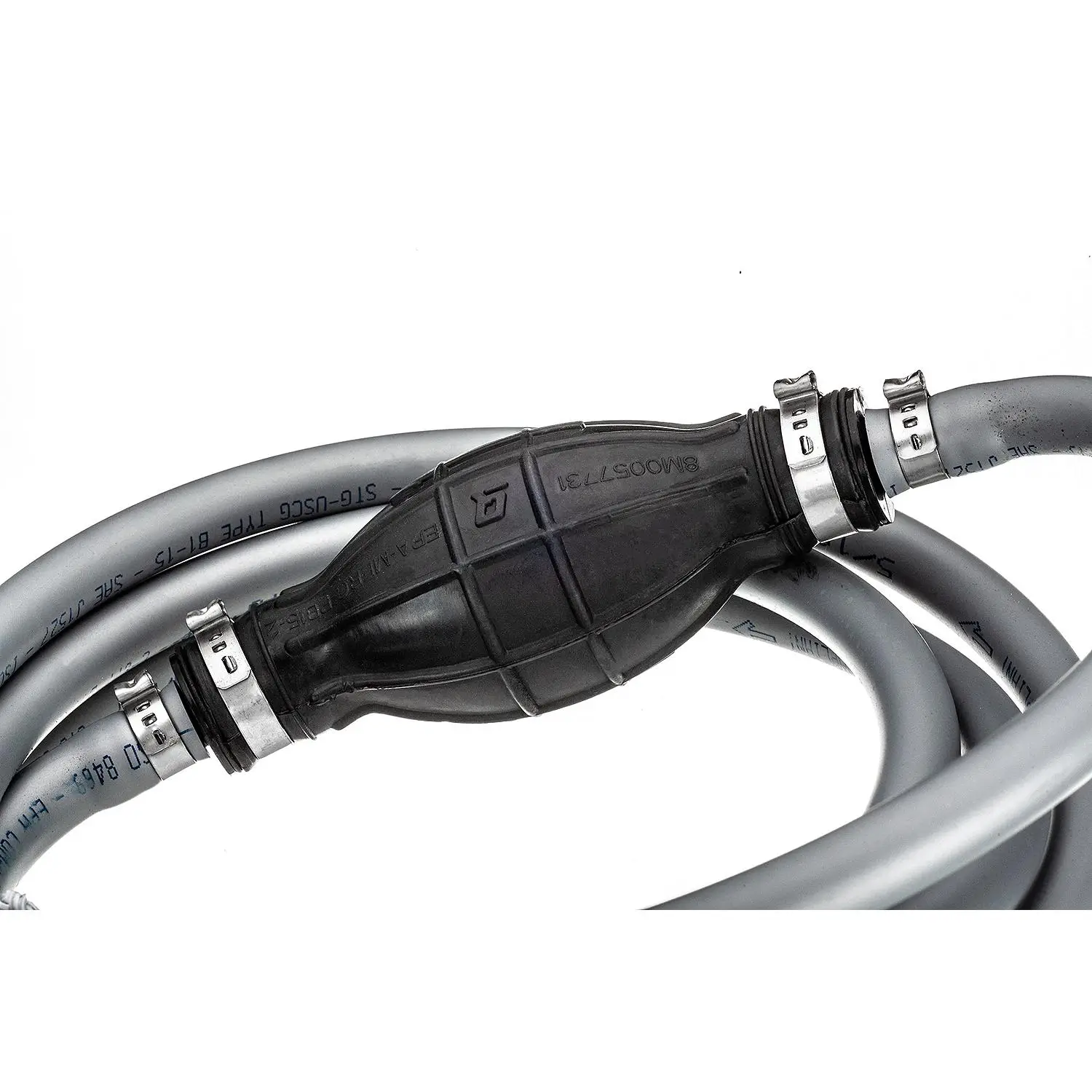 Quicksilver 8M0061882 Fuel Line Assembly, 8 Ft. Long w/ Primer Bulb - Image 4