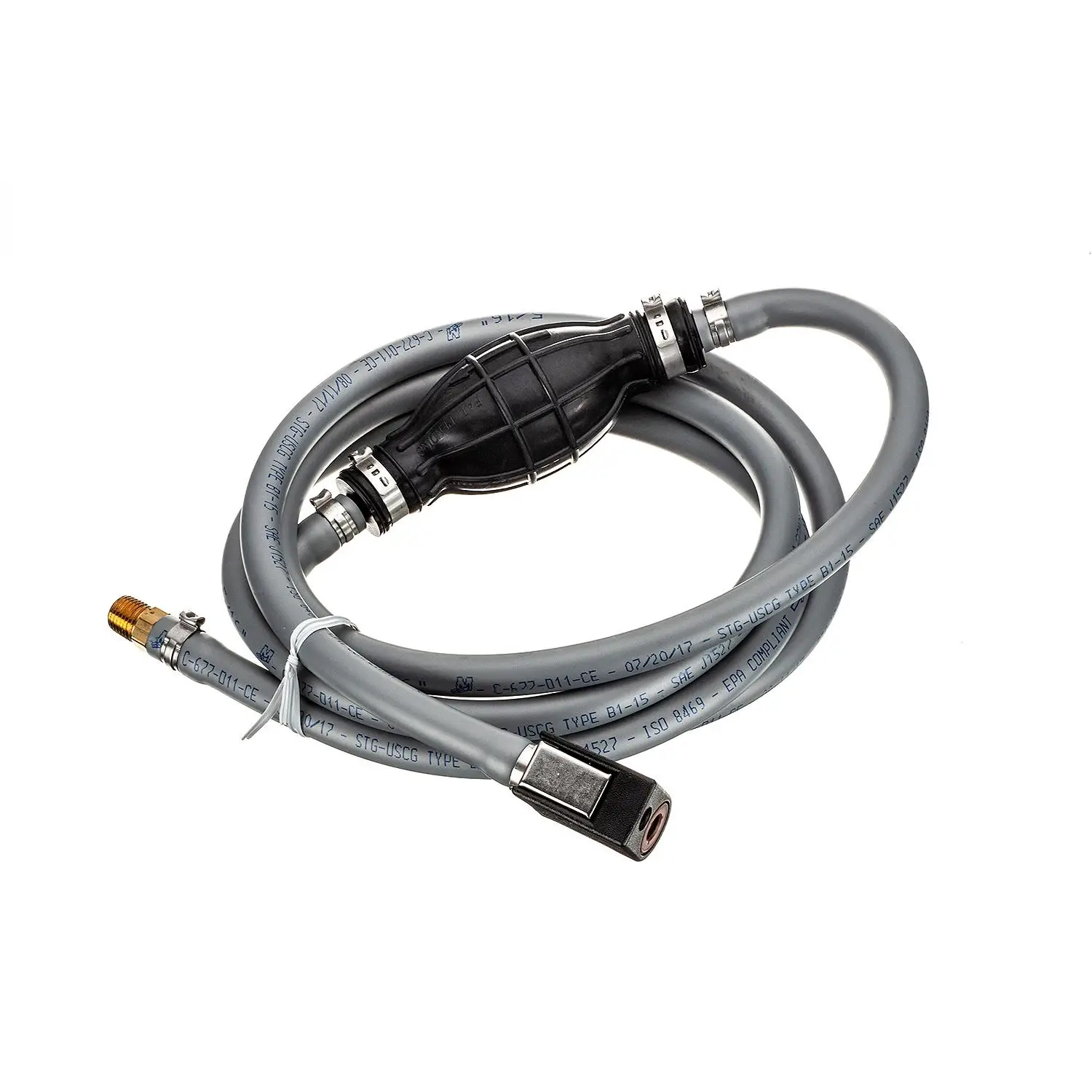 Quicksilver 8M0061883 Fuel Line Assembly, 8 Ft. Long w/ Primer Bulb - Image 2