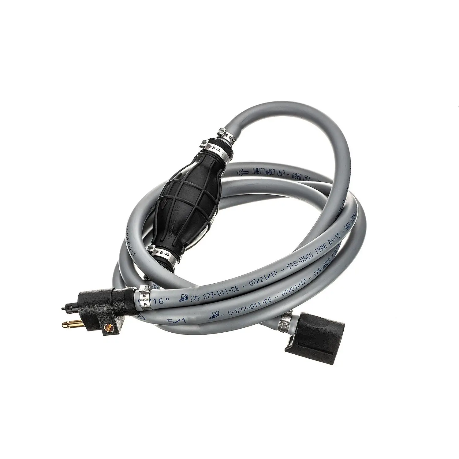 Quicksilver 8M0061885 Fuel Line Assembly, 8 Ft. Long w/ Primer Bulb - Image 4