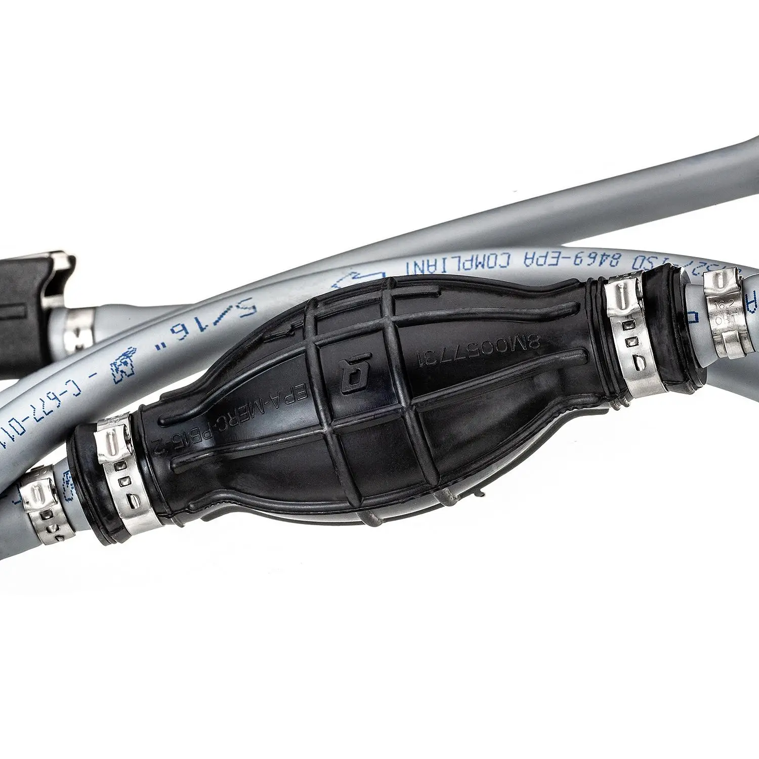 Quicksilver 8M0061888 Fuel Line Assembly, 12 Ft. Long w/ Primer Bulb