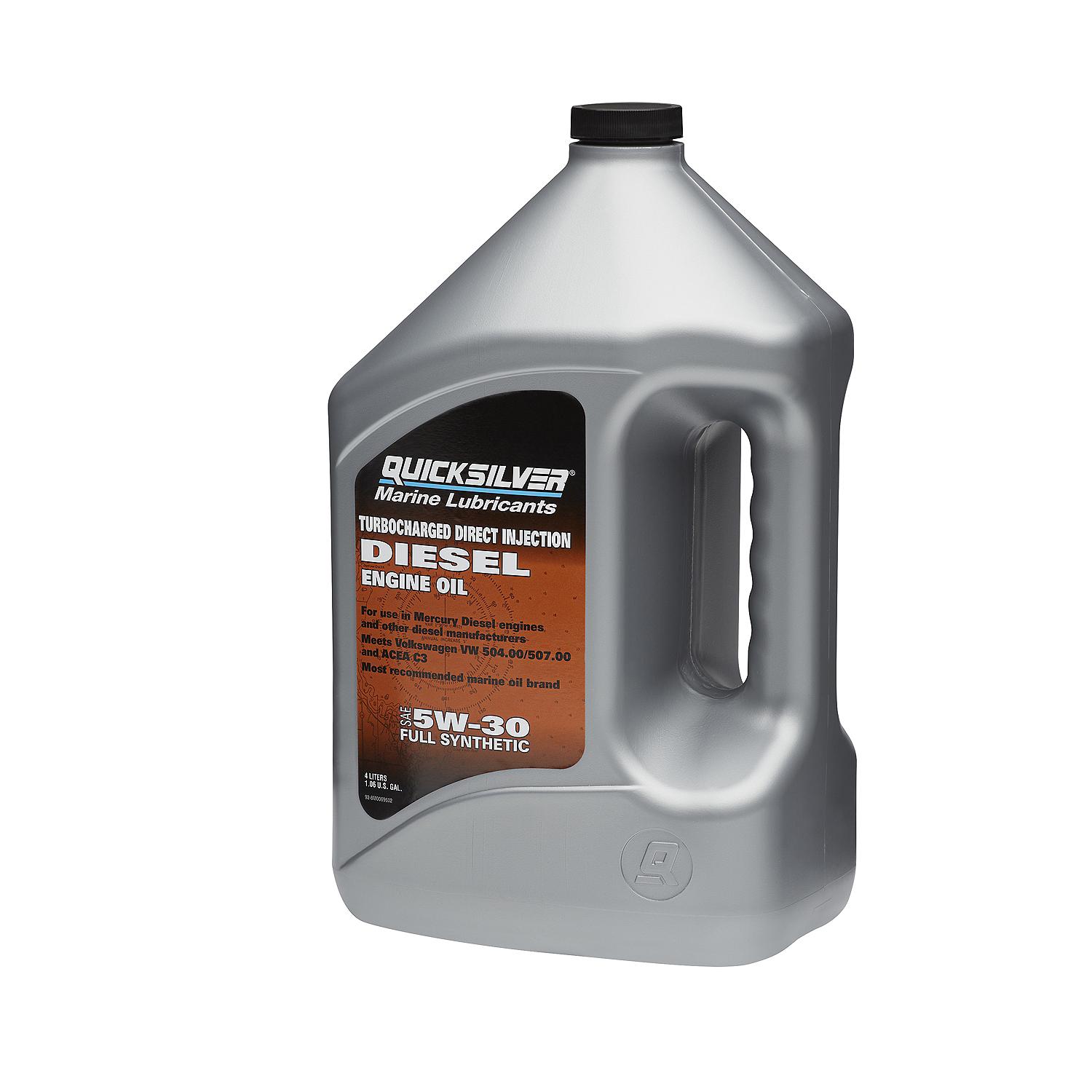 Quicksilver 5W-30 Full Synthetic TDI Diesel Engine Oil, 4 Liter - Image 2