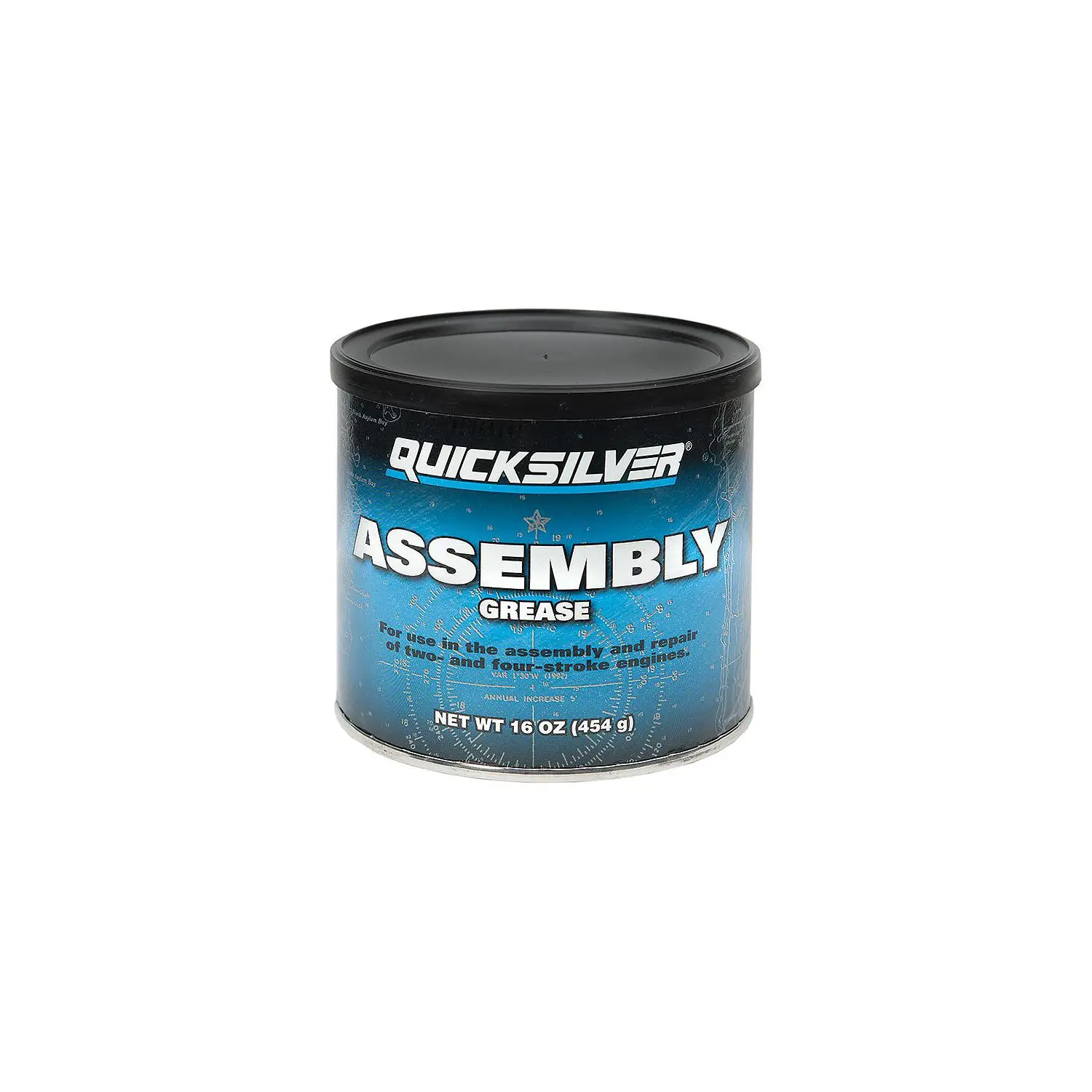 Quicksilver 8M0071836 Assembly Grease, 16 oz. Tub