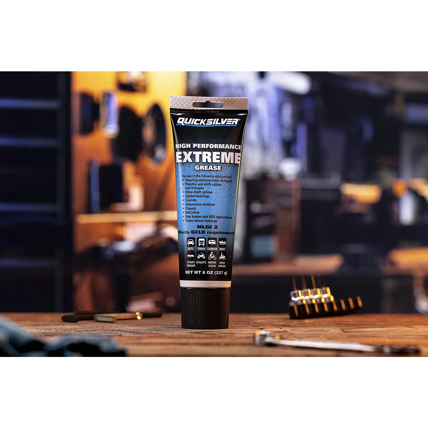 Quicksilver 8M0071838 High Performance Multi-Purpose Extreme NLGI 2 Marine Grease, 8 Oz. Tube - Image 5
