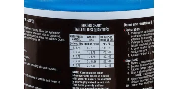 Quicksilver 8M0073198 Water System Anti-Freeze, Burst Protection -100 Degrees F, 1 Gallon