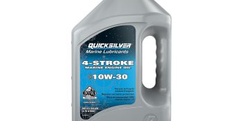 Quicksilver 10W-30 4-Stroke Marine Outboard And Sterndrive Engine Oil, 1 Gallon