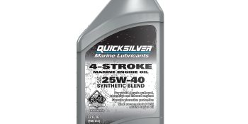 Quicksilver 25W-40 Synthetic Marine Engine Oil, 1 Qt.