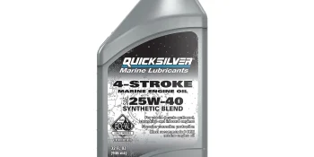 Quicksilver 25W-40 Synthetic Marine Engine Oil, 1 Qt.