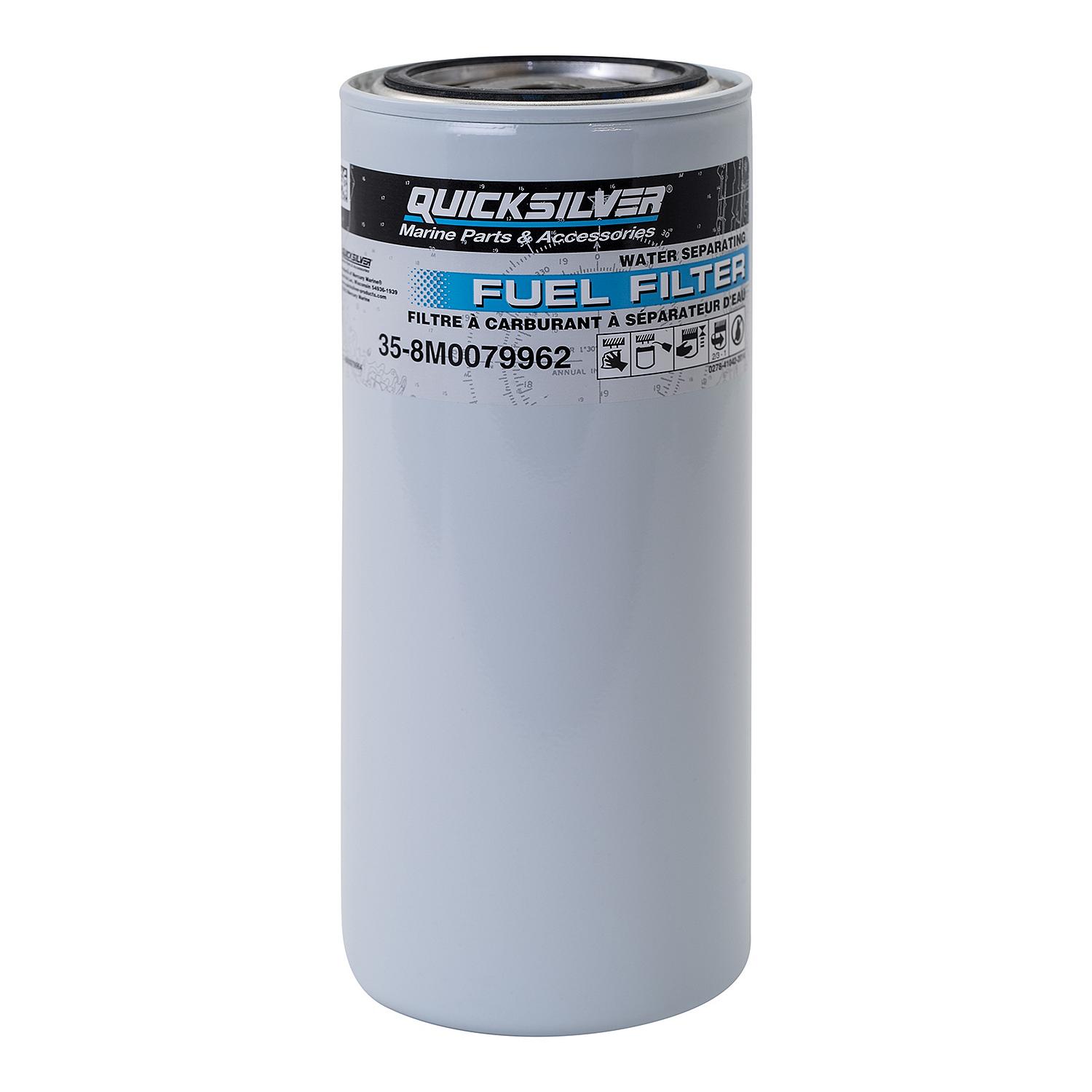 Quicksilver 8M0079962 High Capacity Water Separating Fuel Filter Element - Image 2