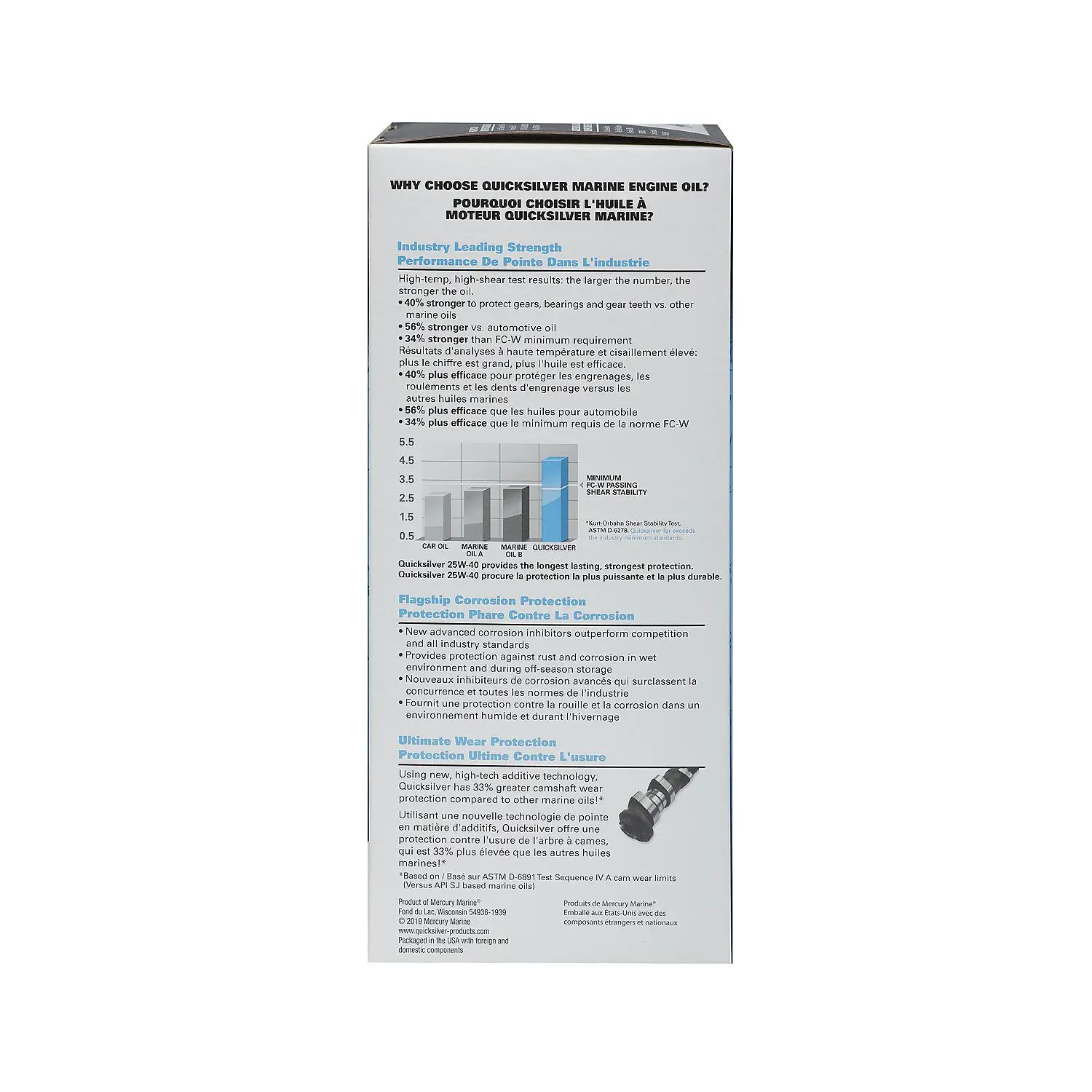 Quicksilver 25W-40 Oil Change Kit for 4-Stroke 15hp and 20hp Mercury Outboards - Image 6