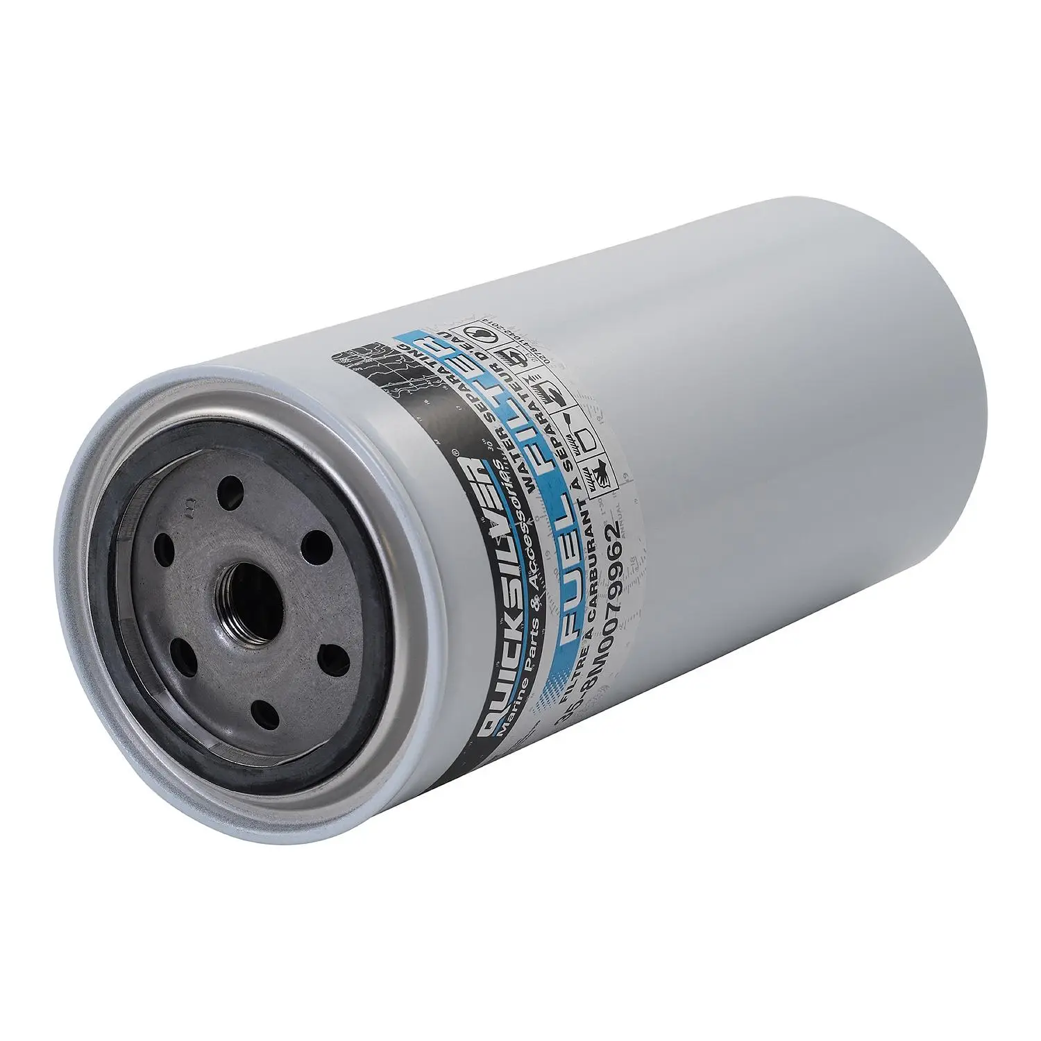 Quicksilver 8M0082290 High Capacity Water Separating Fuel Filter Kit