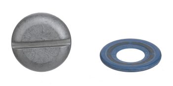 Quicksilver 8M0083059 Lower Unit Gear Lube Drain and Fill Hole Screw and Seal, Non-Magnetic