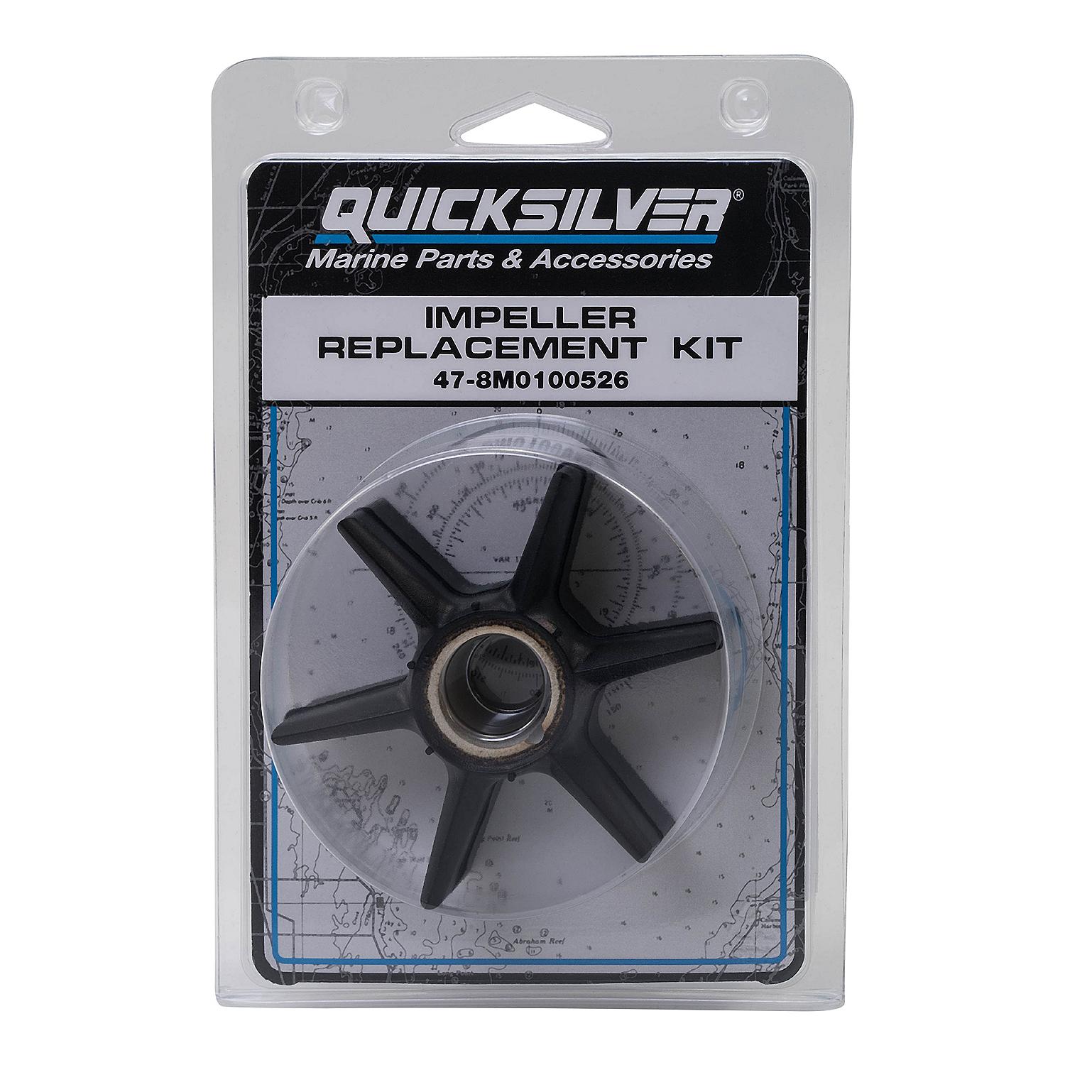 Quicksilver 8M0100526 Water Pump Repair Kit for Mercury or Mariner Outboards and MerCruiser Sterndrives