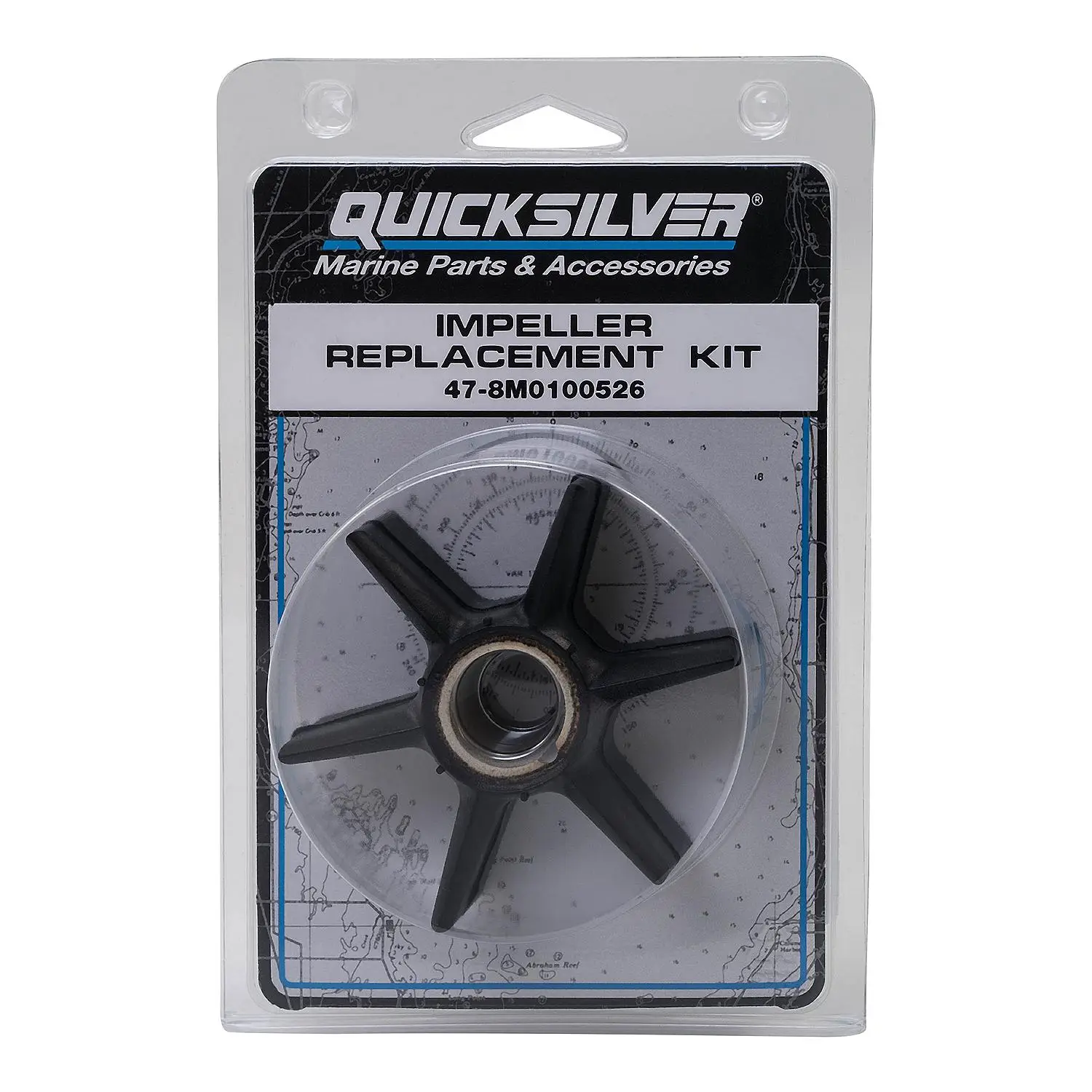 Quicksilver 8M0100526 Water Pump Repair Kit for Mercury or Mariner Outboards and MerCruiser Sterndrives