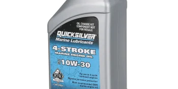 Quicksilver 10W-30 Oil Change Kit for 4-Stroke 75hp, 90hp and 115hp Mercury 2.1L Outboards