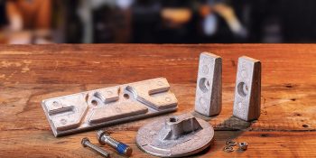 Quicksilver 8M0107548 Aluminum Anode Kit for Select Mercury 75-150hp Outboards