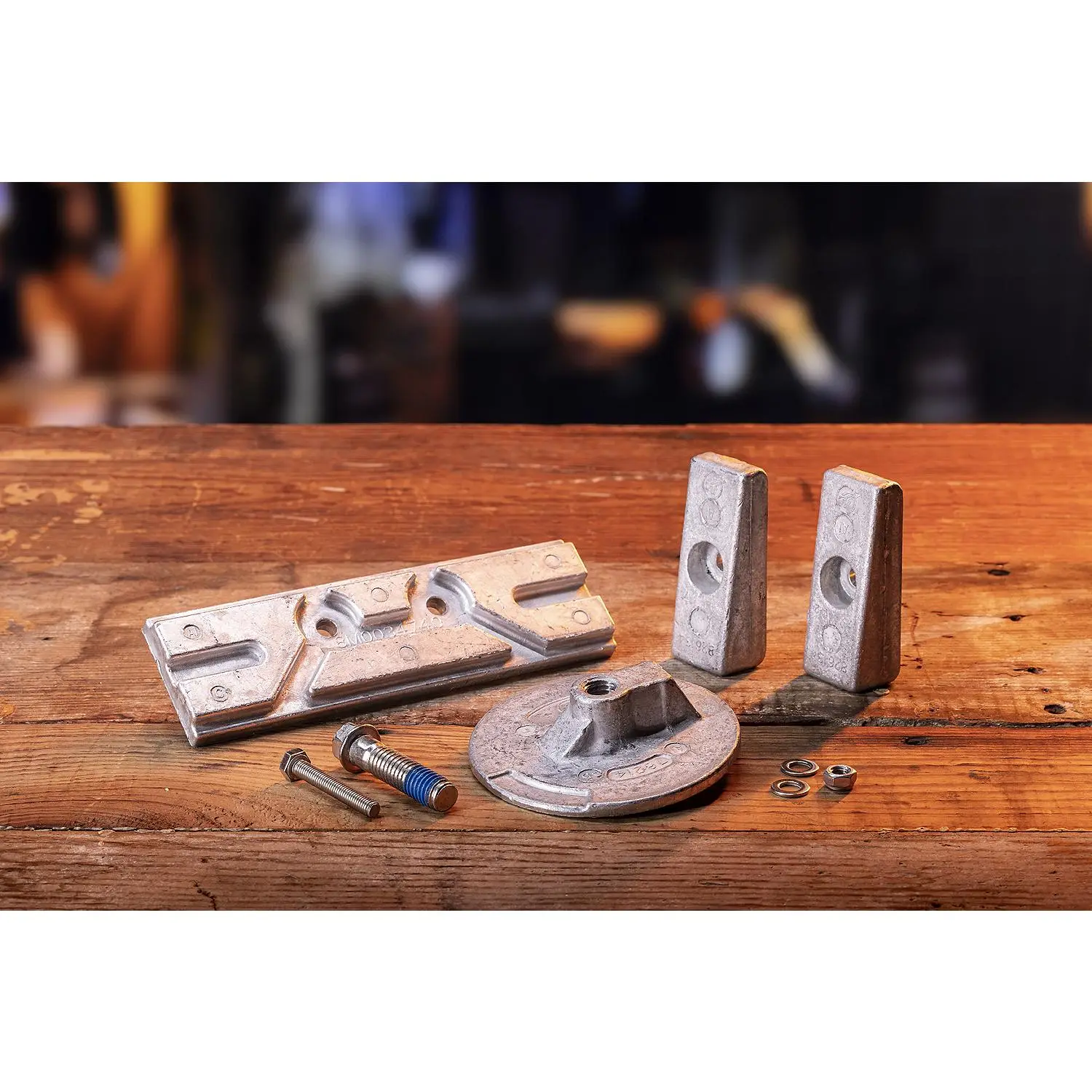 Quicksilver 8M0107548 Aluminum Anode Kit for Select Mercury 75-150hp Outboards