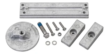 Quicksilver 8M0107550 Aluminum Anode Kit for Mercury Verado and OptiMax Outboards