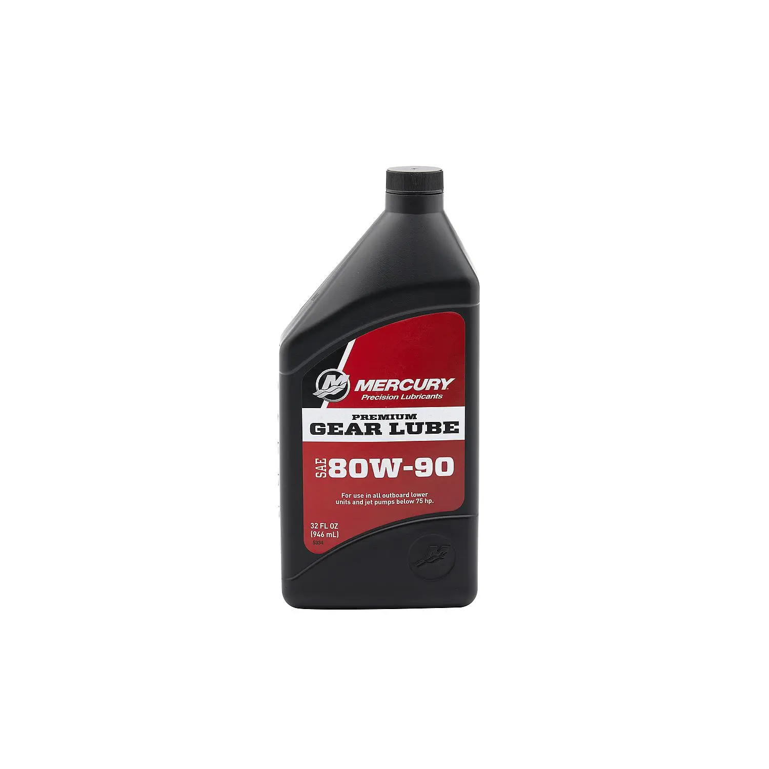 Mercury 858058K01 SAE 80W-90 Premium Gear Lube - 1 Quart Bottle - Image 2