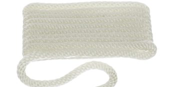Quicksilver 8M0110715 Manual Start Outboards Starter Rope Line, Braided Nylon