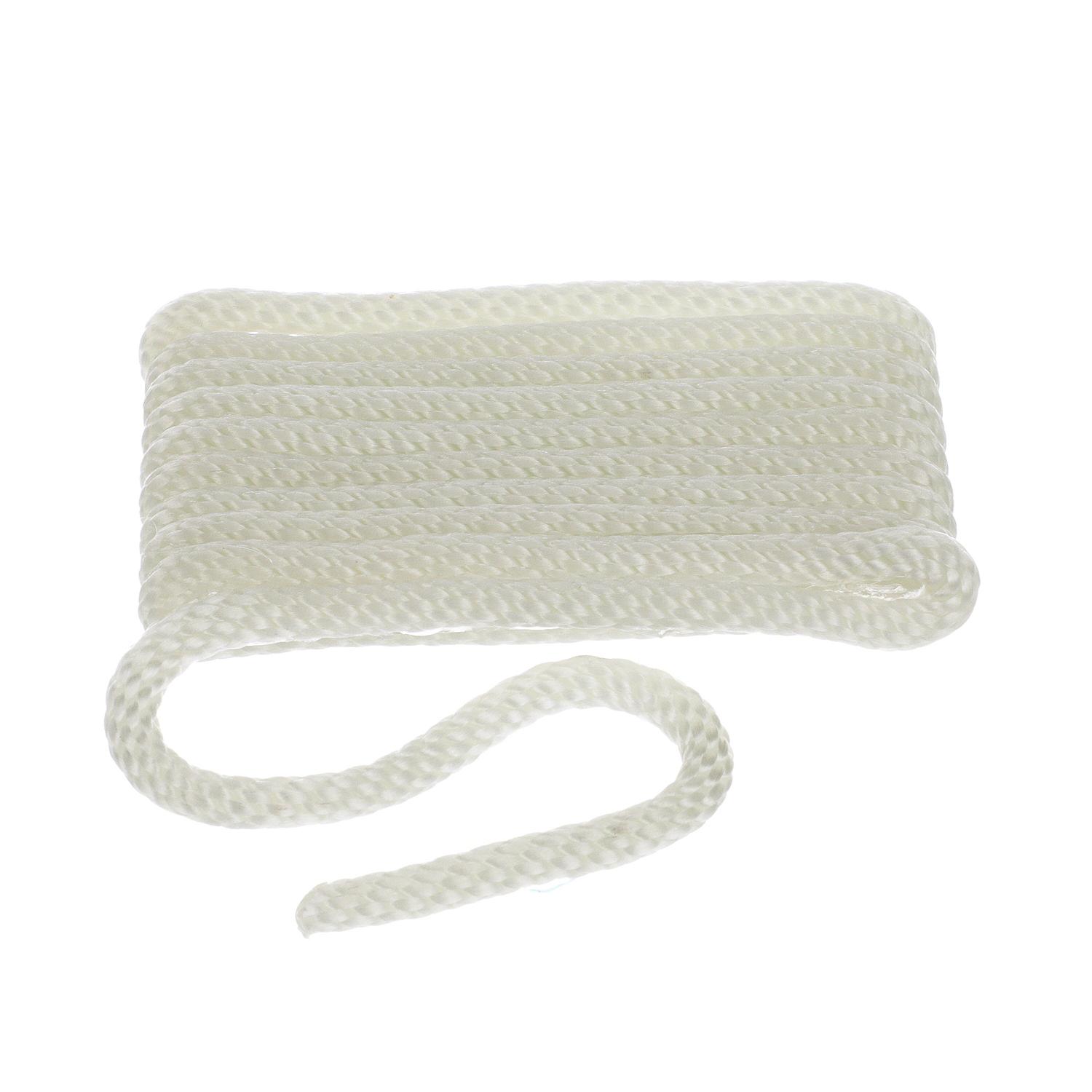 Quicksilver 8M0110715 Manual Start Outboards Starter Rope Line, Braided Nylon