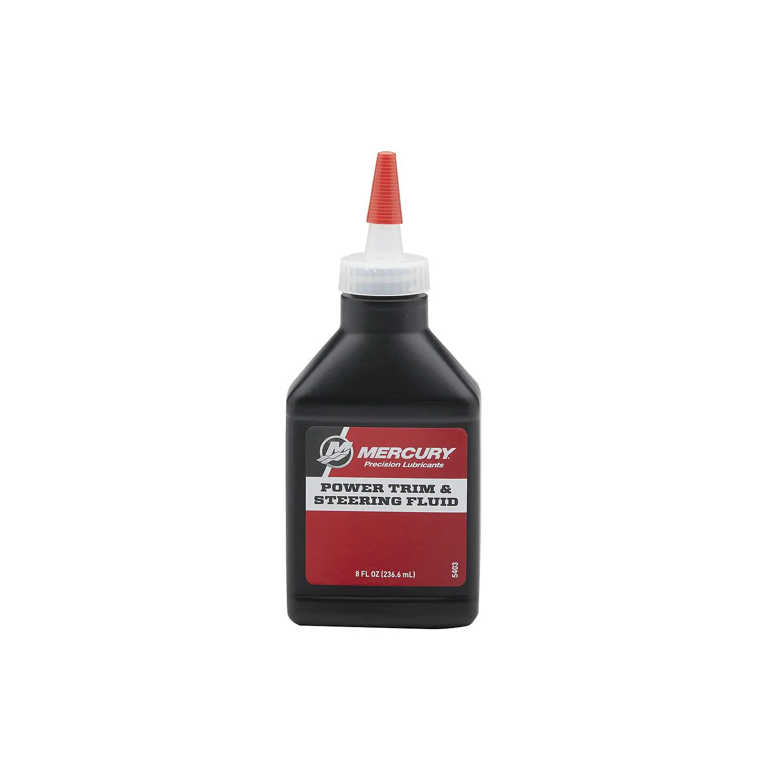 Mercury 858074K01 Power Trim and Steering Fluid – 8 oz Bottle