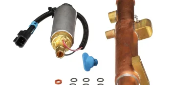 Quicksilver 8M0125846 Fuel Pump Cooler Kit, MerCruiser, 305, 350, 377, 454, 502