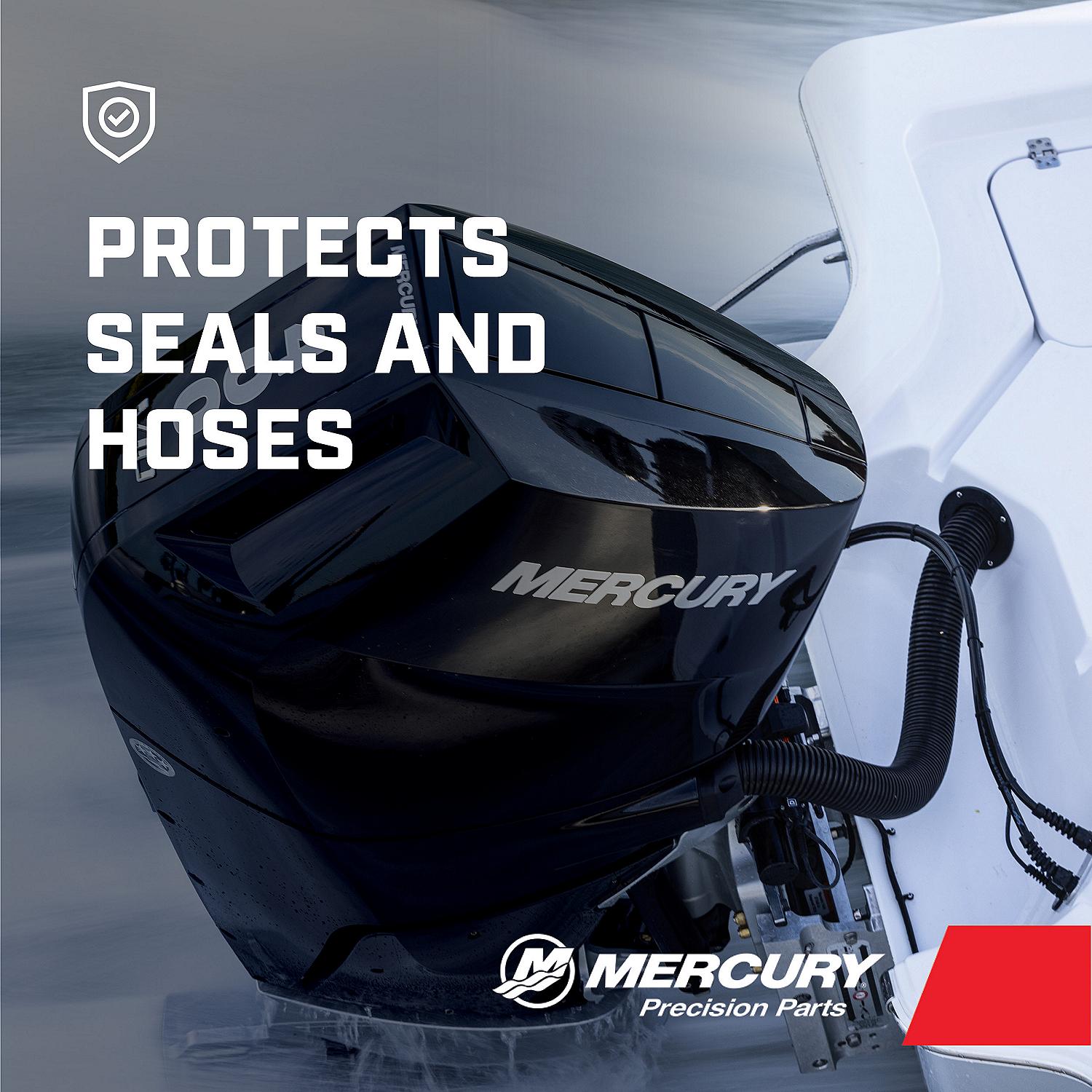 Mercury 858075K01 Power Trim and Steering Fluid - 1 Quart Bottle - Image 3