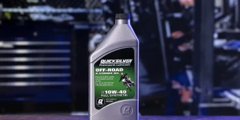 Quicksilver 10W-40 Full Synthetic Off Road Engine Oil, 1 Qt.