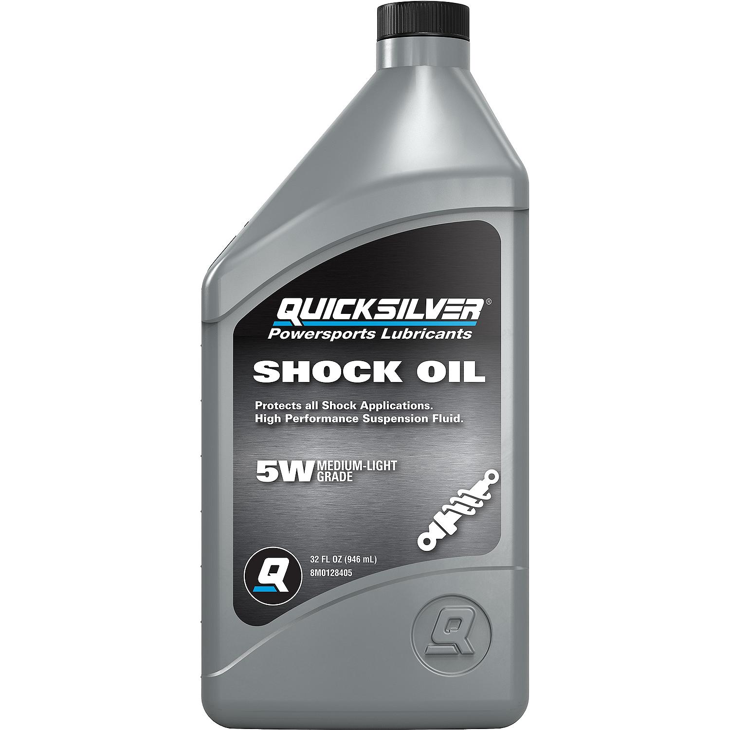 Quicksilver 8M0128405 5W Motorcycle Shock Oil, 1 Qt. - Image 4