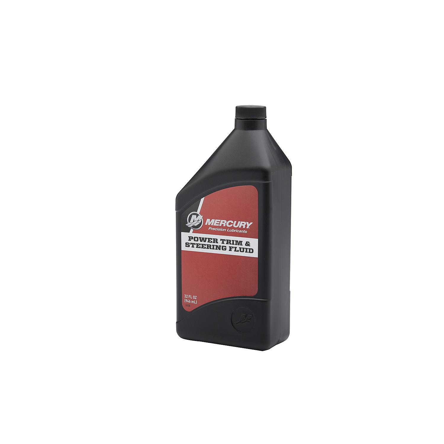 Mercury 858075K01 Power Trim and Steering Fluid - 1 Quart Bottle - Image 6