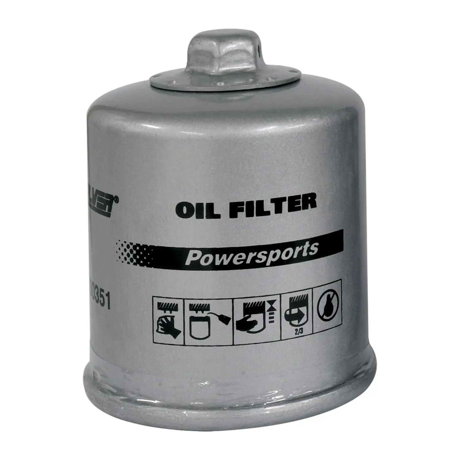 Quicksilver 8M0130351 Engine Oil Filter for ATV/PWC