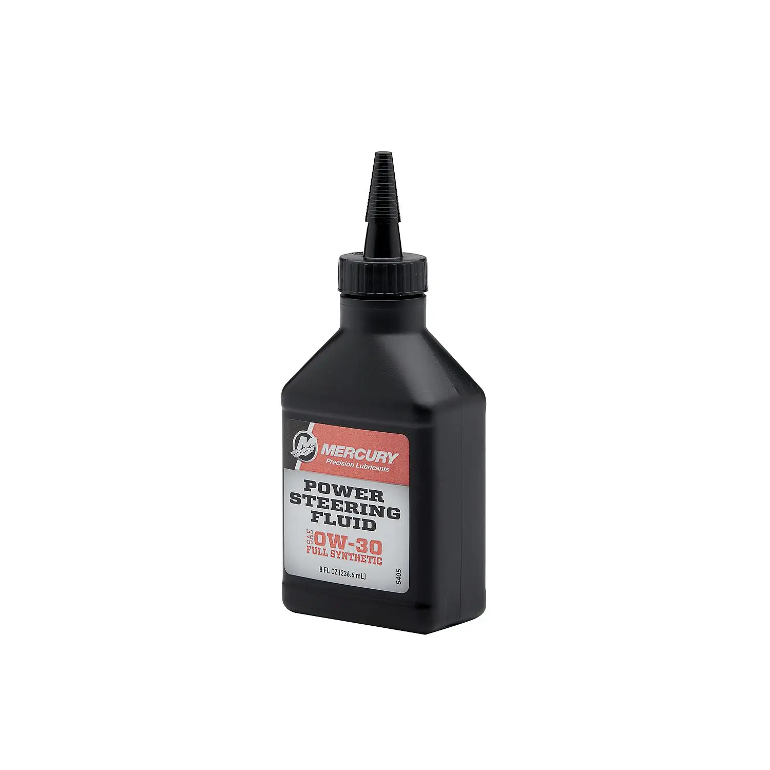 Mercury 858076K01 SAE 0W-30 Full Synthetic Power Steering Fluid - 8 oz Bottle - Image 2