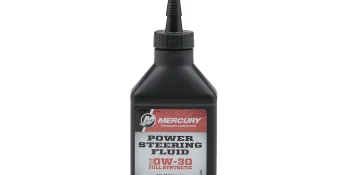 Mercury 858076K01 SAE 0W-30 Full Synthetic Power Steering Fluid – 8 oz Bottle