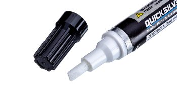 Quicksilver 8M0137092 Mercury Phantom Black Paint Pen, 0.3 Fl. Oz. Touch-Up Pen