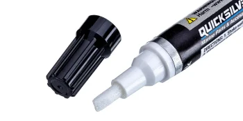 Quicksilver 8M0137092 Mercury Phantom Black Paint Pen, 0.3 Fl. Oz. Touch-Up Pen