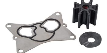 Quicksilver 8M0137220 Heavy Duty Sea Water Pump Impeller Repair Kit, 4.5L and 6.2L MerCruiser V6 and V8 Engines